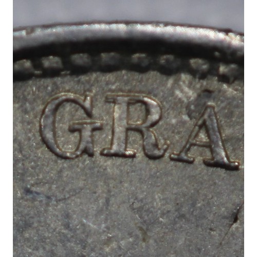 29 - 1887 Sixpence, Victoria, Withdrawn type R/I (R over I) in VICTORIA and GRATIA (Bull 3273, Rated R3 (... 