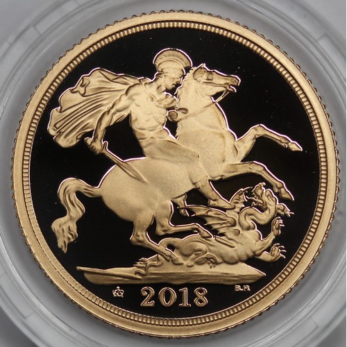 78 - 2018 Proof Sovereign, Elizabeth II, with 