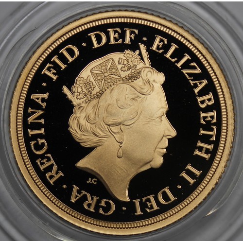 78 - 2018 Proof Sovereign, Elizabeth II, with 