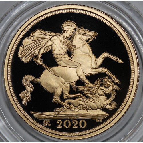 79 - 2020 Proof Sovereign, Elizabeth II, with 