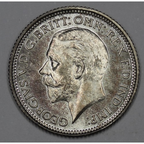 64 - 1927 Proof Set, George V, in original red case. A few obverse spots on crown to florin. Regardless a... 