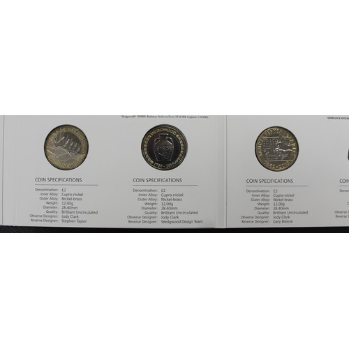 173 - 2019 BUNC year set (13 coins). Outer box with a few knocks otherwise as issued in Royal Mint packagi... 