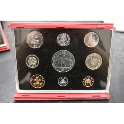 169 - 2000-2006 Proof Year Sets (7). 2005 case needs some attention and 2004 set with some heavy toning ot... 