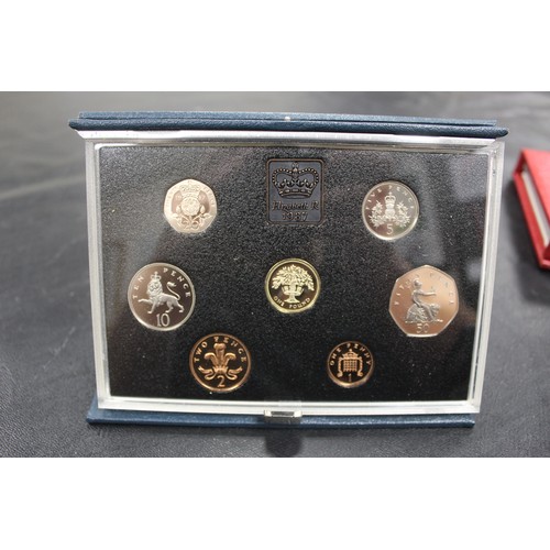 167 - Royal Mint Proof Sets 1983-1988. 1983 & 1984 with some toning otherwise all with COA's and unusu... 