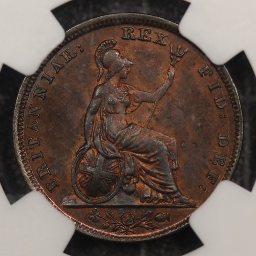 15 - 1828 Farthing NGC - 