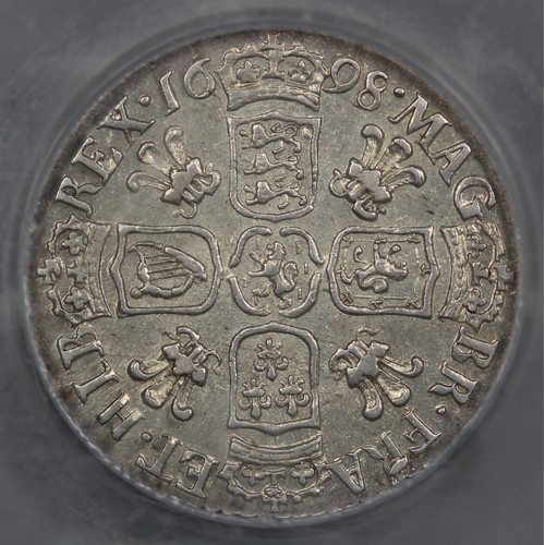 26 - 1698 Sixpence 