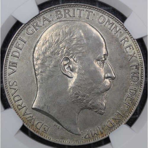 82 - 1902 Matt Proof Crown, Edward VII (ESC 361, Bull 3560, S.3978). Graded PF62, uncirculated, and prese... 