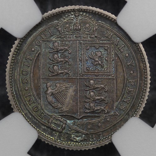108 - 1887 Proof Sixpence, Victoria (ESC 1753, Bull 3268, S.3928).&nbsp; Graded NGC PF65, nFDC with superb... 