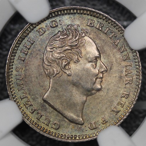 2072 - 1837 Groat, William IV. Does 2+A, large head & high hair. Right legs of NN in BRITANNIAR to spac... 