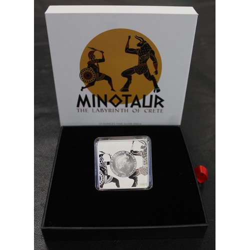 2231 - Solomon Islands 2021 $4 1½oz Silver proof-like colour issue, The Minotaur of Crete. The only coin we... 