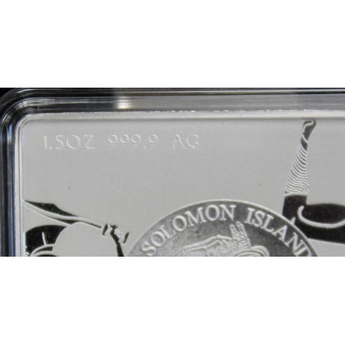 2231 - Solomon Islands 2021 $4 1½oz Silver proof-like colour issue, The Minotaur of Crete. The only coin we... 