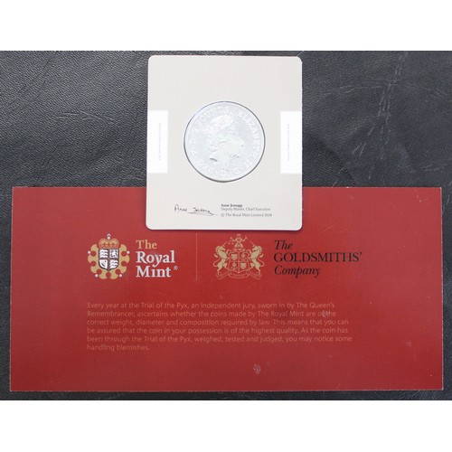 2193 - Trial of the Pyx 2017 silver £2 featuring Big Ben as part of the Landmarks of Britain series. The Tr... 