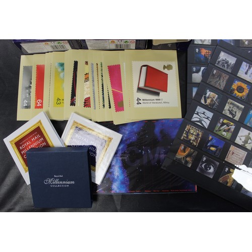 2007 - The Royal Mail Millennium Collection. An assortment of stamps, coins, medals, books and diecast mode... 