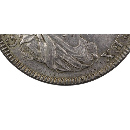 132 - 1804 Bank of England Dollar of 5 Shillings, George III. Type C/2 with 1st leaf of laurel to centre o... 