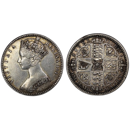 215 - 1849 Florin, Victoria. The so-called 