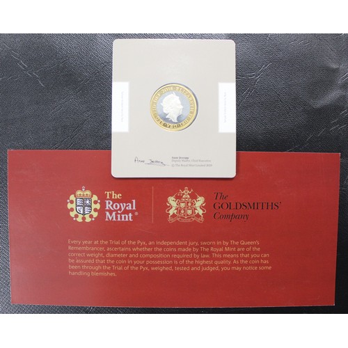 63 - Trial of the Pyx 2018 silver proof £2 commemorating the 100th Anniversary of the First World War Arm... 