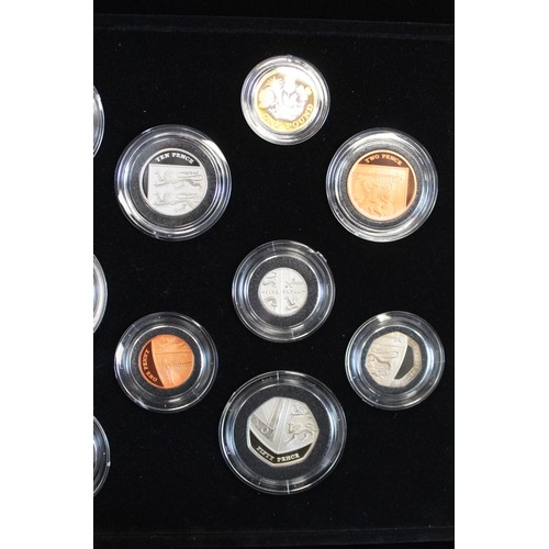 62 - 2021 Premium Proof 13-coin set with premium proof medal. The 1p, 2p & 20p toned otherwise all as... 