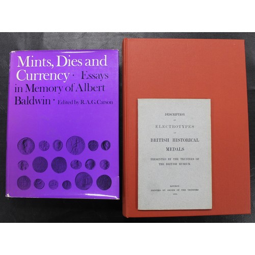 324 - A selection of books and reference material (3) including Mints, Dies and Currency - Essays in memor... 