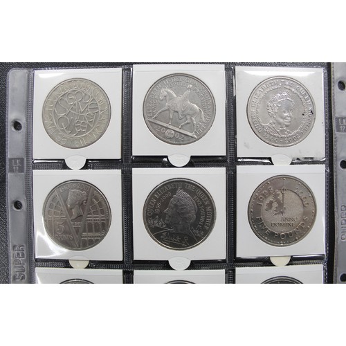 181 - A collection of £5 coins (37), generally little circulated to BUNC and comprising 1990, 1993, 1996, ... 