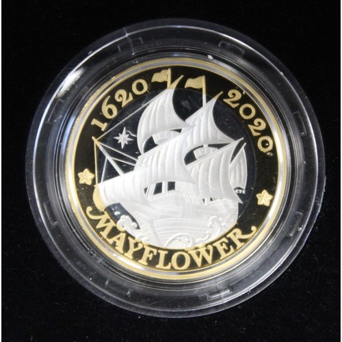 190 - Silver proof £2 coins (6) comprising 2019 75th Anniversary of D-Day (4), 2020 400th Anniversary of t... 