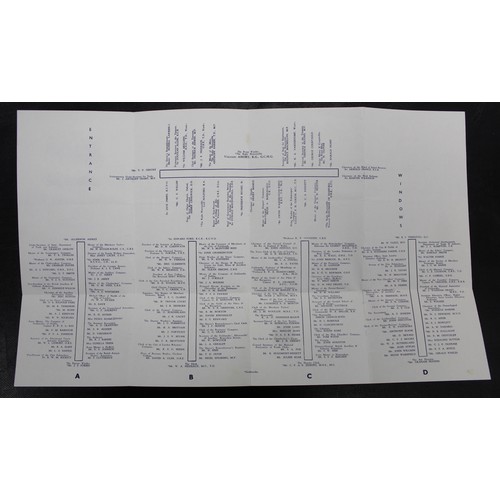 139 - Trial of the Pyx programmes and associated media to include 1972 luncheon seating plan, 1982 Case re... 