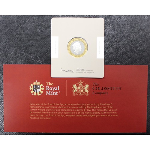 138 - Trial of the Pyx 2018 Silver proof RAF Centenary Badge £2 coin. The Trial of the Pyx is an ancient a... 