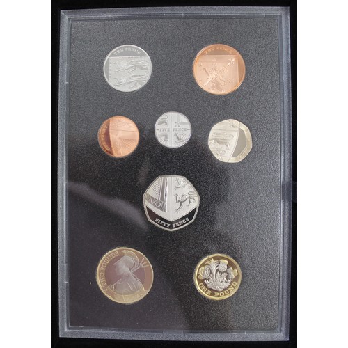 207 - 2018 Royal Mint 13-coin proof set, Collectors Edition, featuring the Frankenstein £2 & Prince Ge... 