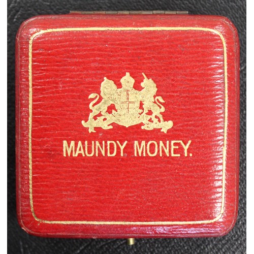 51 - 1926 Maundy Set, George V. Obv. bare head left, Rev. crowned denominations dividing date. A mainly m... 