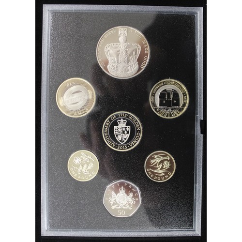 277 - 2013 Royal Mint 15-coin proof set, Collectors Edition, featuring the London Underground £2 coins &am... 