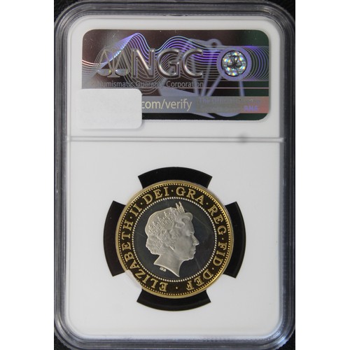 258 - NGC PF67 Ultra Cameo 2005 Silver piedfort proof £2 commemorating the End of WWII. Choice UNC/nFDC wi... 