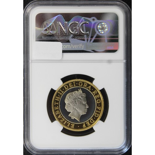 257 - NGC PF69 Ultra Cameo 2005 Silver piedfort proof £2 commemorating the 400th Anniversary of the Gunpow... 