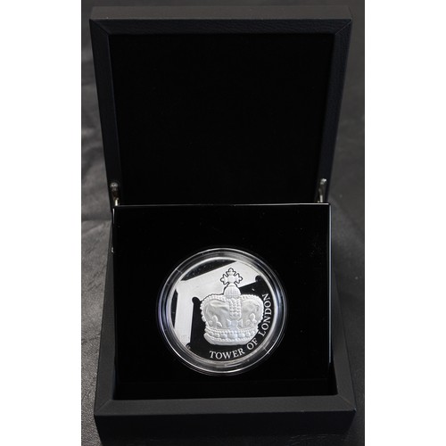 212 - Trial of the Pyx 2019 Tower of London 5oz silver proof £10. The Trial of the Pyx is an ancient and a... 