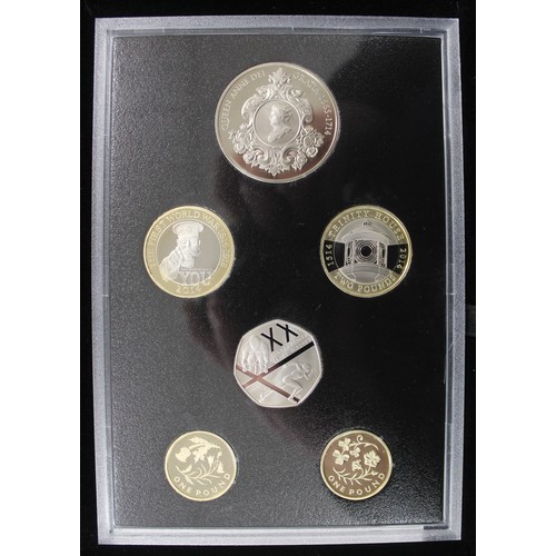 279 - 2014 Royal Mint 14-coin proof set, Collectors Edition, including Trinity House £2 & Queen Anne £... 