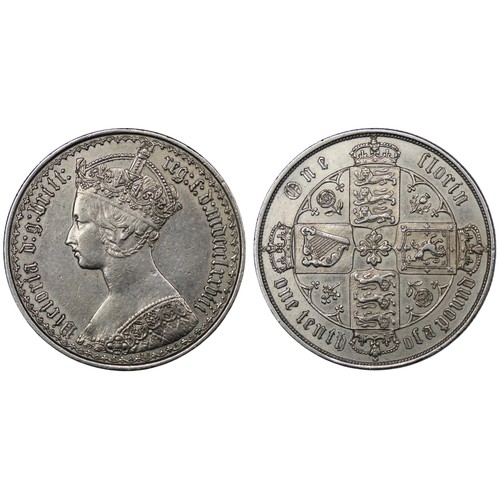 70 - 1878 Florin, Victoria. Obv. 