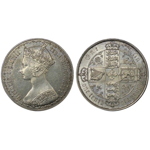 71 - 1881 Florin, Victoria. Obv. 