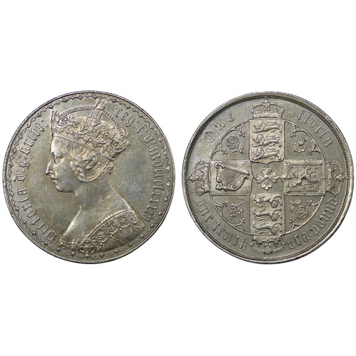 72 - 1884 Florin, Victoria. Obv. 