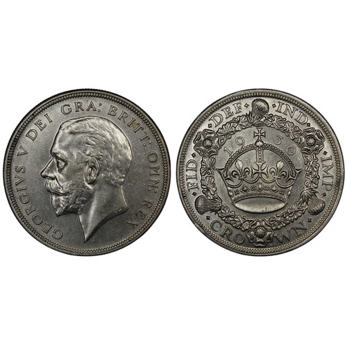 121 - 1930 Crown, George V. 