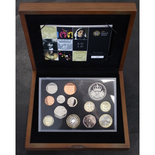 276 - 2010 Royal Mint Executive 13-coin proof set including Restoration of the Monarchy commemorative £5. ... 