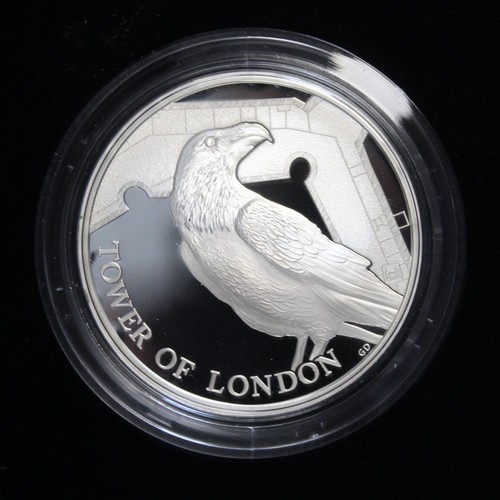 255 - The Tower of London silver proof £5 coin collection featuring the full set of four coins indiv... 