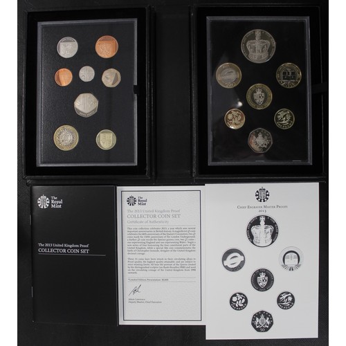 396 - 2013 Royal Mint 15-coin proof set, Collectors Edition, featuring the London Underground £2 coins &am... 