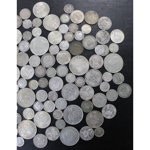 408 - 680g mixed UK silver comprising 560g pre-47 & 120g pre-20. A number of high grade examples, EF o... 