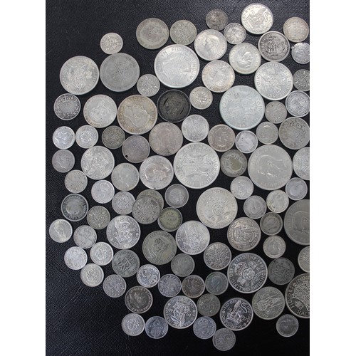 408 - 680g mixed UK silver comprising 560g pre-47 & 120g pre-20. A number of high grade examples, EF o... 