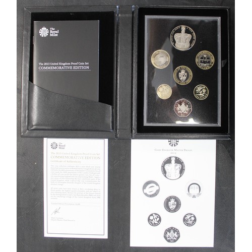 397 - 2013 Royal Mint 7-coin proof set, The Commemorative Edition, featuring the London Underground £2 coi... 