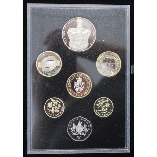 397 - 2013 Royal Mint 7-coin proof set, The Commemorative Edition, featuring the London Underground £2 coi... 