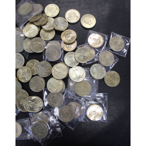 415 - An assortment of base metal £2 coins (82) comprising 1986 Commonwealth Games (2), 1989 Bill of Right... 