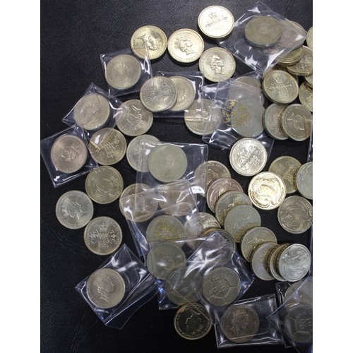 415 - An assortment of base metal £2 coins (82) comprising 1986 Commonwealth Games (2), 1989 Bill of Right... 