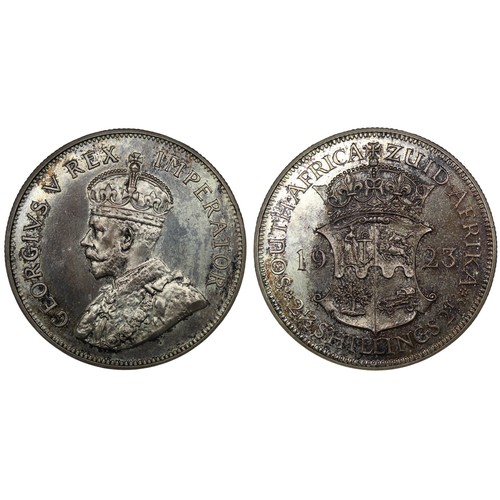 295 - 1923 South Africa 8-coin proof set, The First coinage of the South African Mint Pretoria. Comprising... 