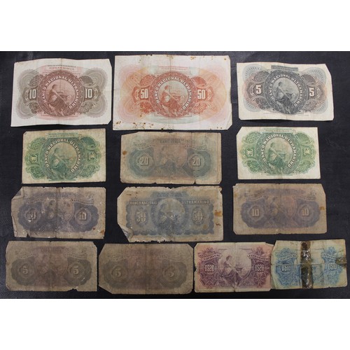 5 - A selection Mozambique & Cape Verde banknotes (13) of which all Mozambique issues from 1921 feat... 