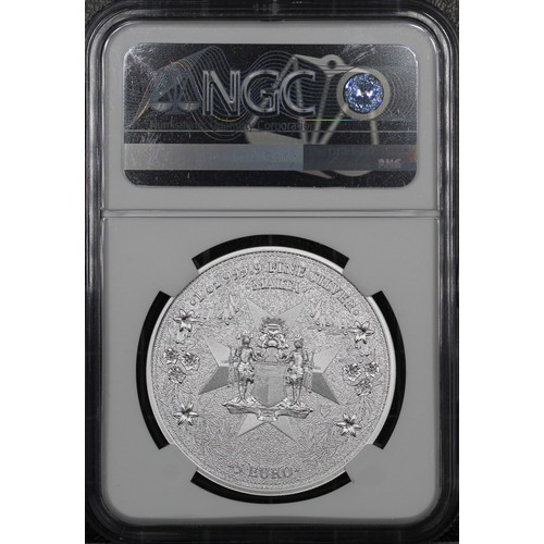 336 - Malta, 2023 silver 5 Euro, NGC MS70. A private issue struck in 1oz fine silver by the Germania Mint ... 