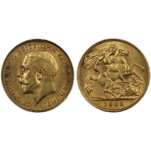 220 - South Africa, 1925-SA Half sovereign, George V. Pretoria mint. VF. [Marsh 542, S.4010]